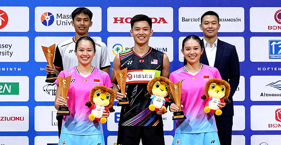 An Se-young Breaks the Title Record: Seven Straight Points and Two Seconds Spent Touching an Ankle